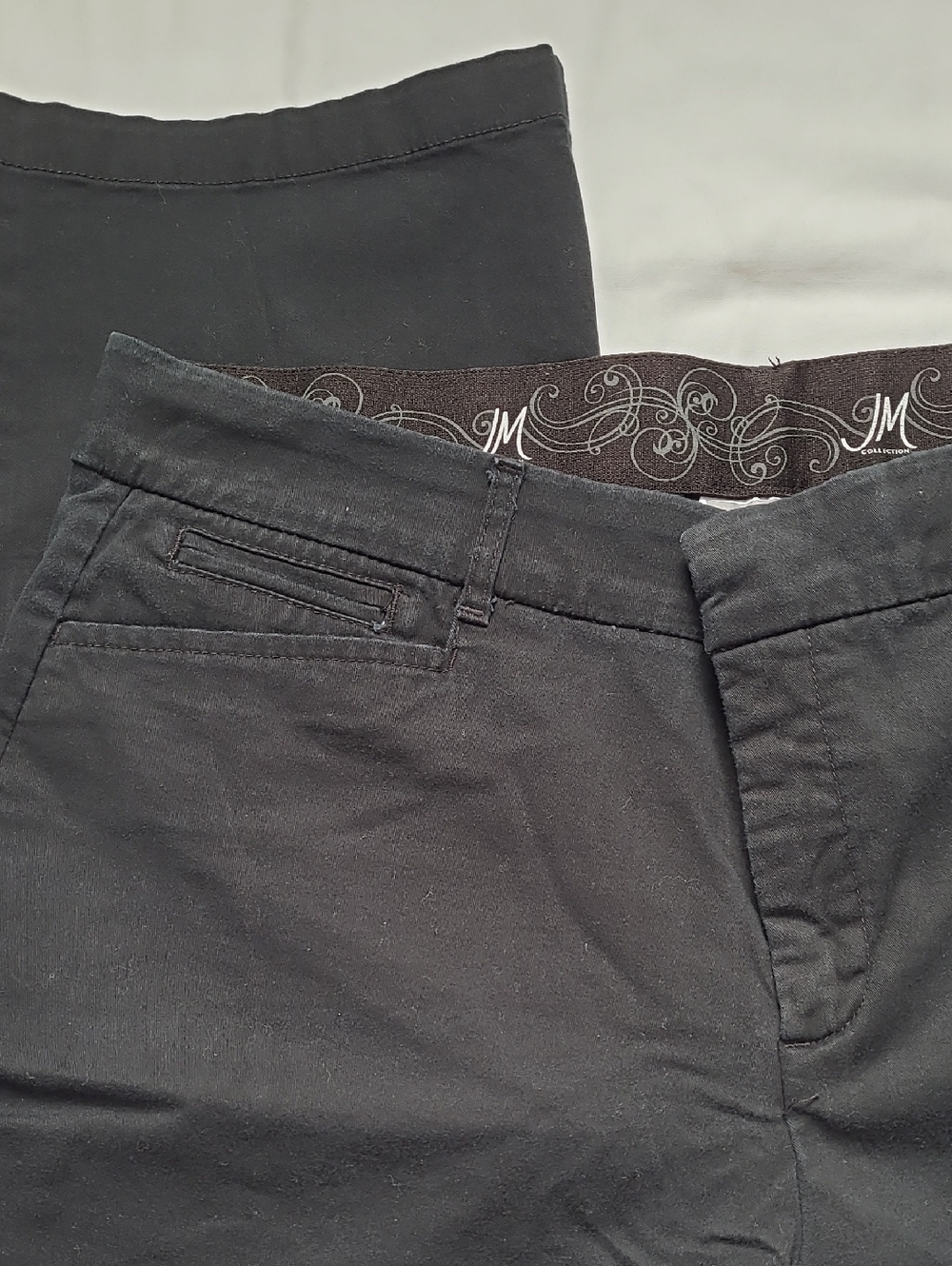 Only Womens Black Chino Pants